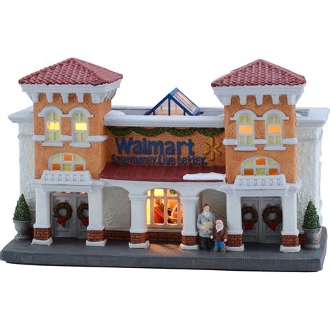 walmart christmas villages